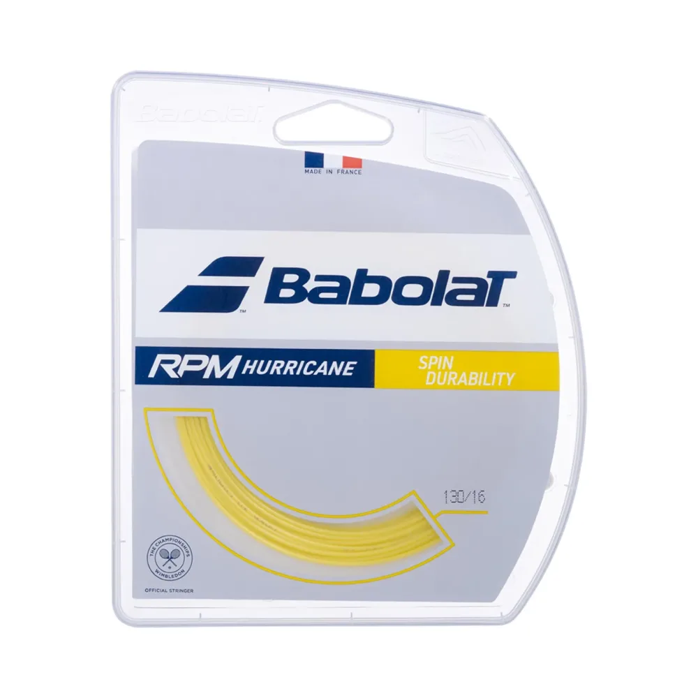 Babolat RPM Hurricane Saitenset 12m - Gelb