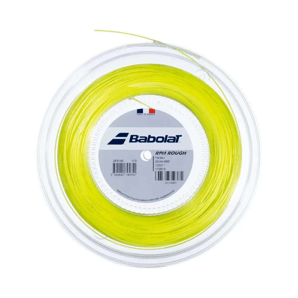 Babolat RPM Rough Saitenrolle 200m - Gelb