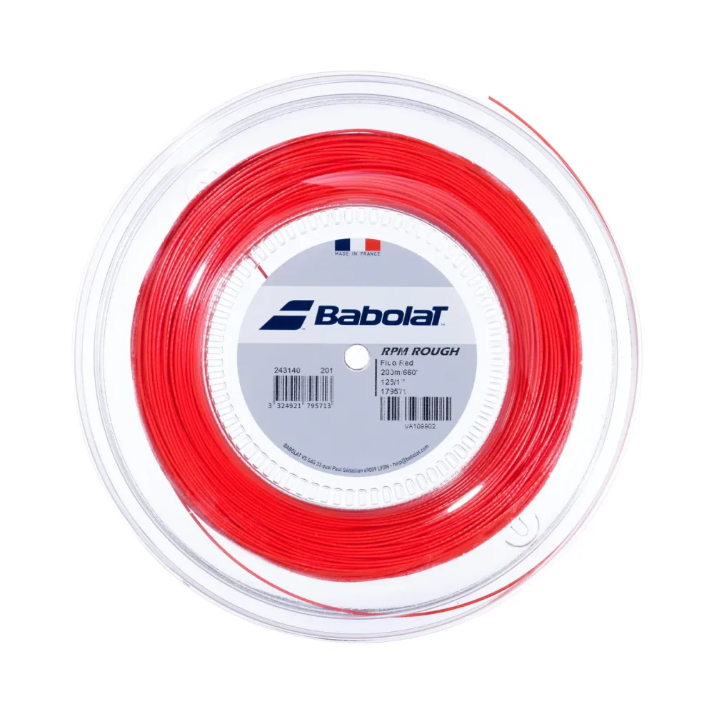 Babolat RPM Blast Rough Saitenrolle 200m - Rot