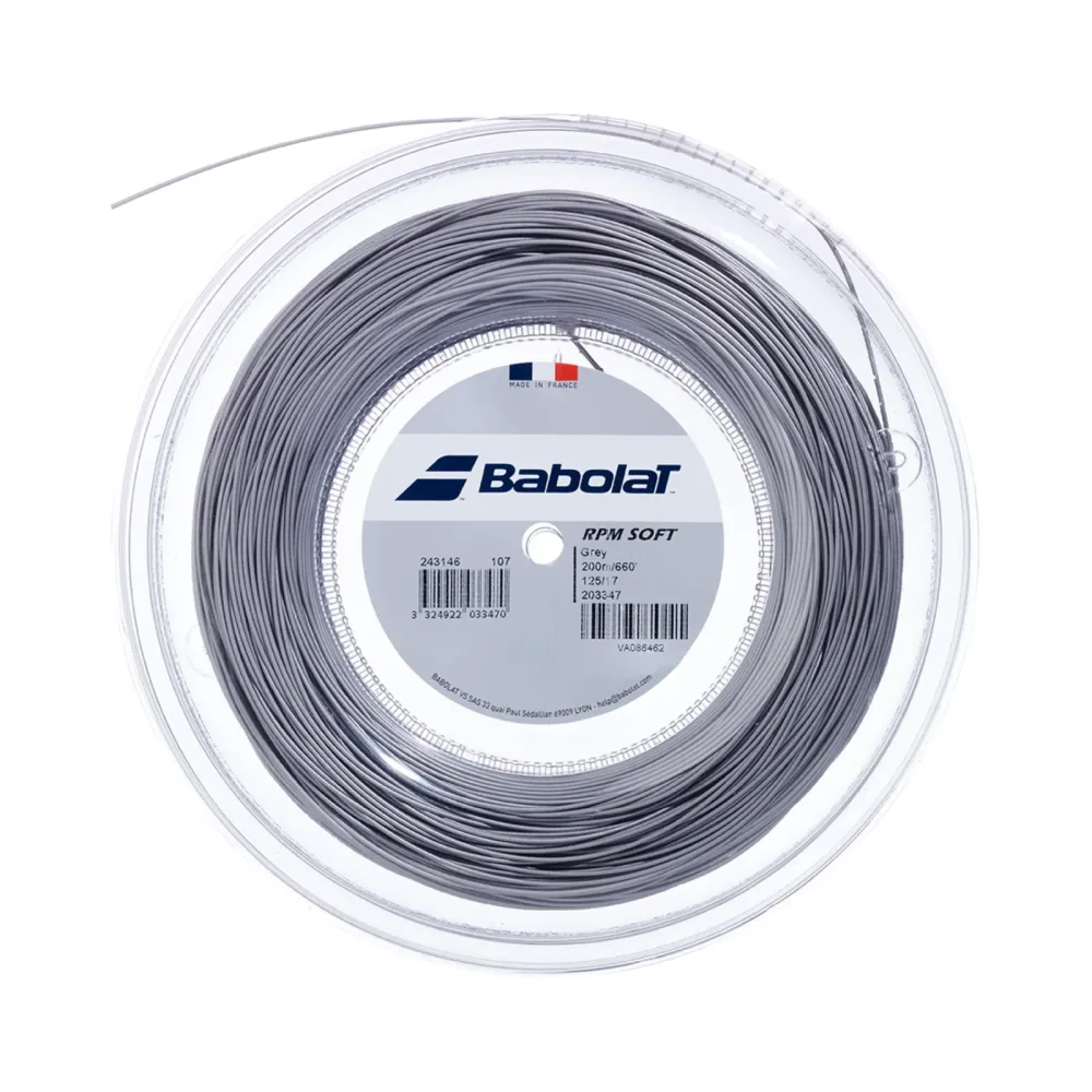 Babolat RPM Soft Saitenrolle 200m - Grau