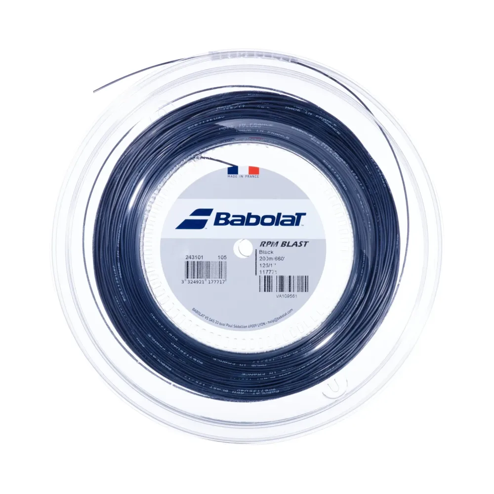 Babolat RPM Blast Saitenrolle 200m - Schwarz