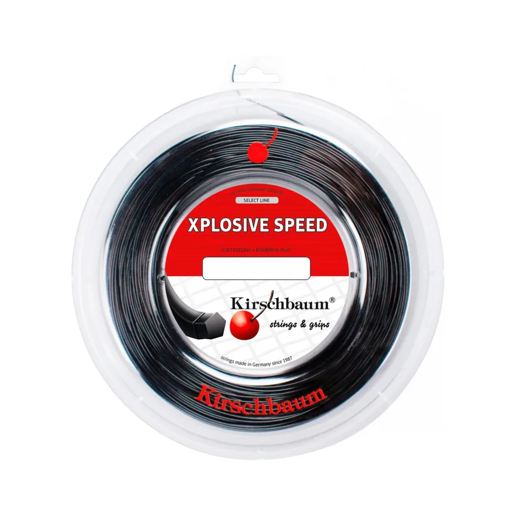 Kirschbaum Xplosive Speed Saitenrolle 200m - Schwarz