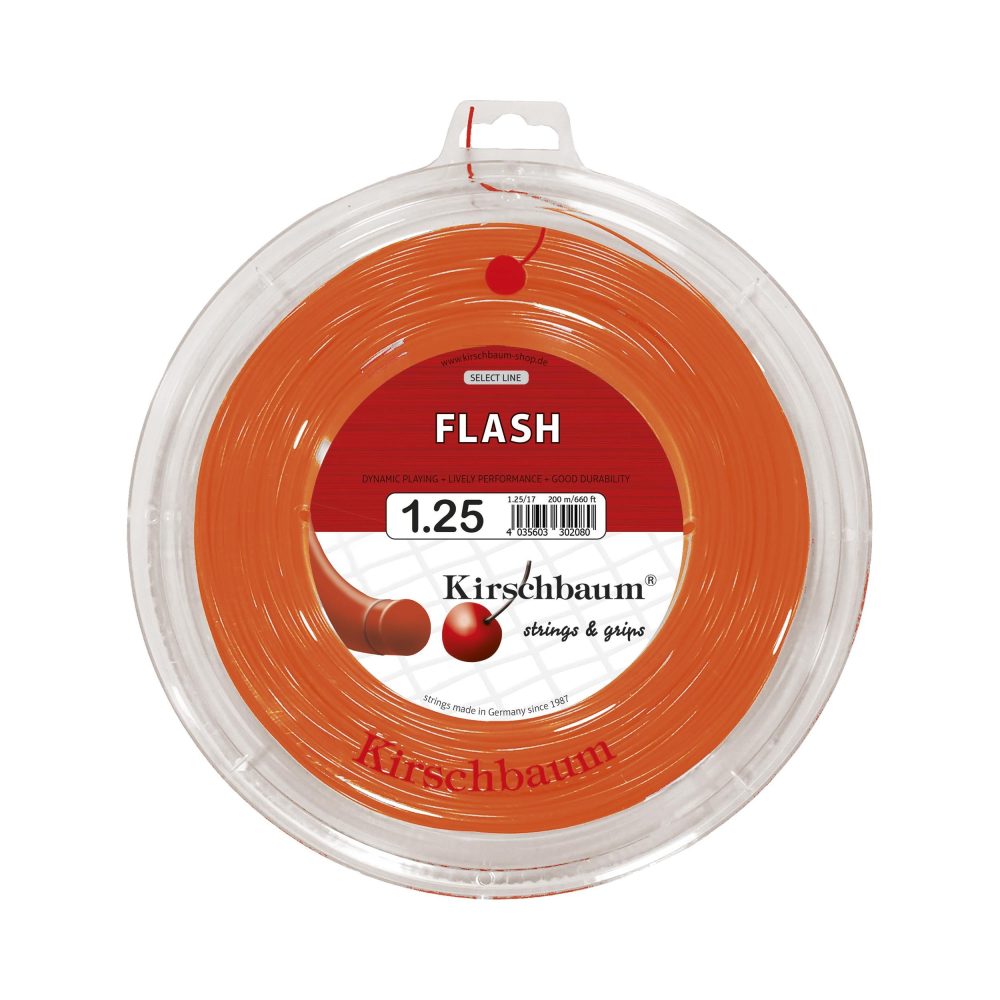 Kirschbaum Flash Saitenrolle 200m - Orange