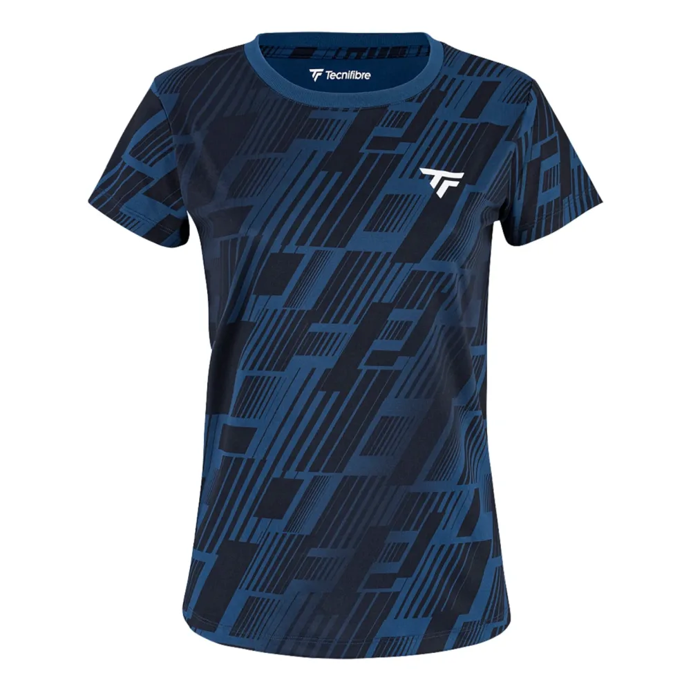 Tecnifibre X - Loop T Shirt Damen dunkelblau