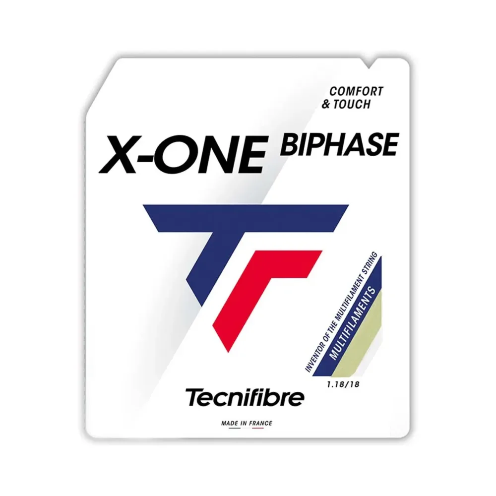 Tecnifibre X-One Biphase 12m Saitenset - Nude