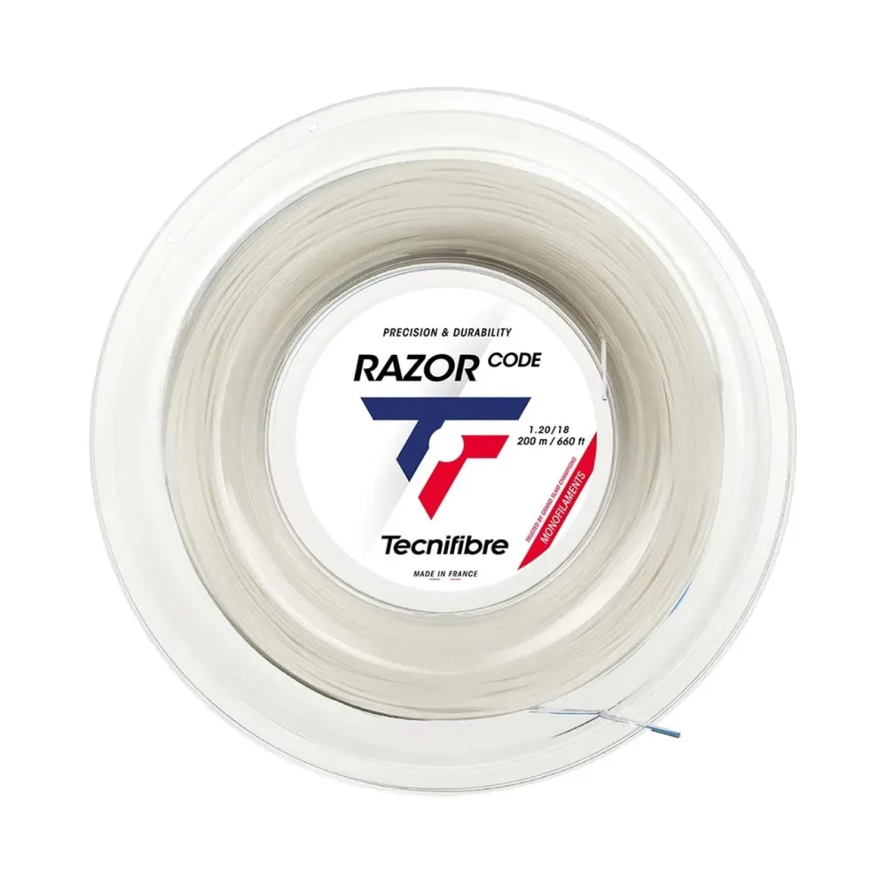 Tecnifibre Razor Code 200m Saitenrolle - Weiß