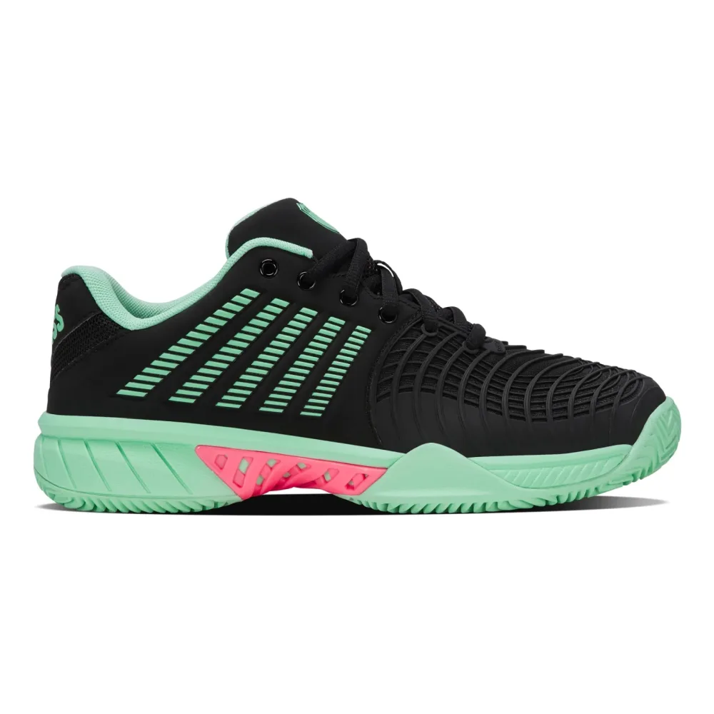 K-Swiss Express Light 3 Sandplatzschuh Damen - schwarz, mint