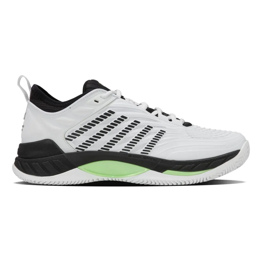 K-Swiss Hypercourt Supreme 2 Sandplatzschuh Herren-Weiß,Grün