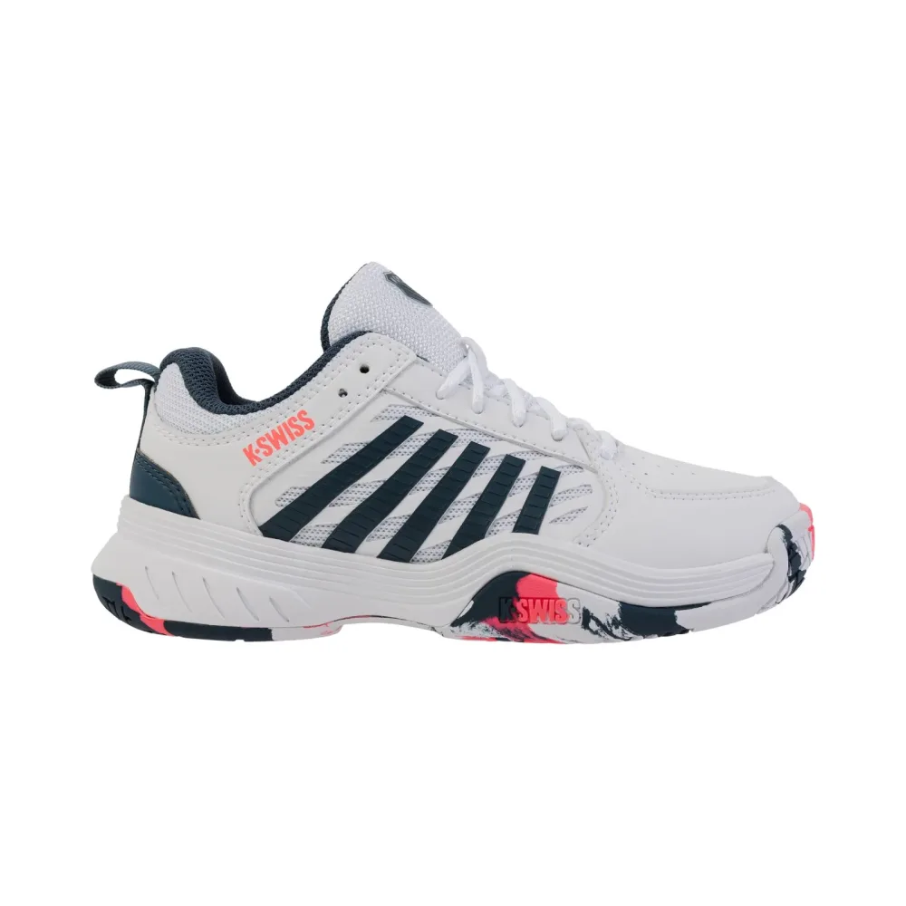 K-Swiss Court Express 2 Allcourtschuh Kinder-Weiß,Petrol