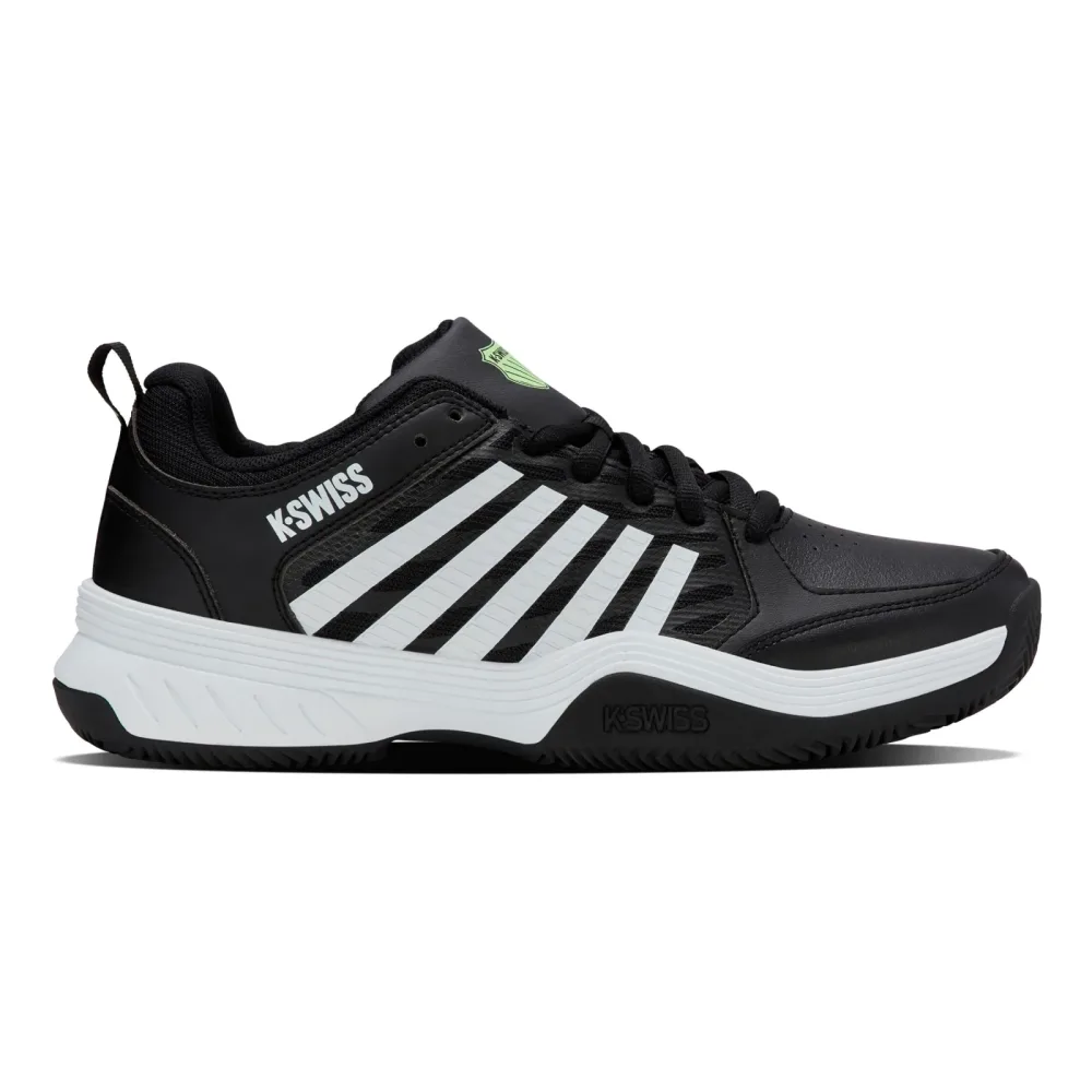 K - Swiss Court Express 2 Sandplatzschuh Herren Schwarz, Weiß
