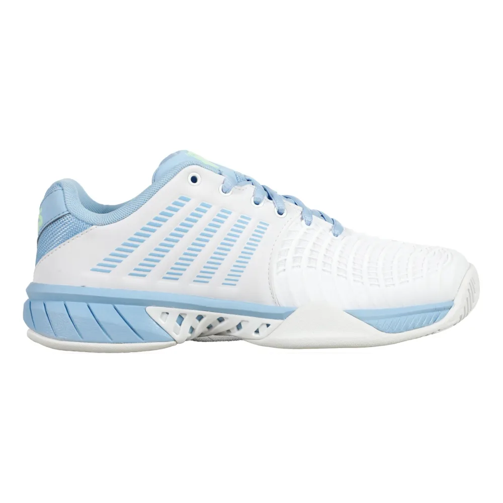 K-Swiss Express Light 3 Allcourtschuh Damen - weiß, hellblau