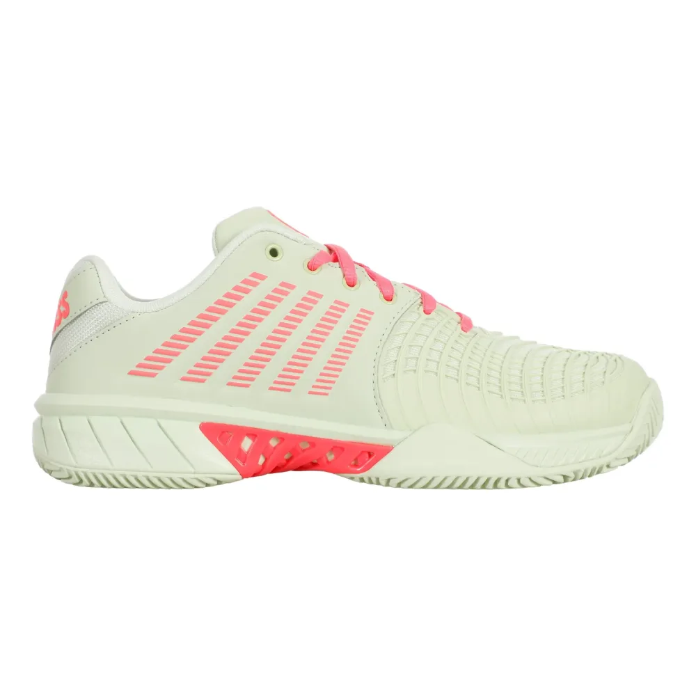 K-Swiss Express Light 3 Sandplatzschuh Damen - salbei, koralle