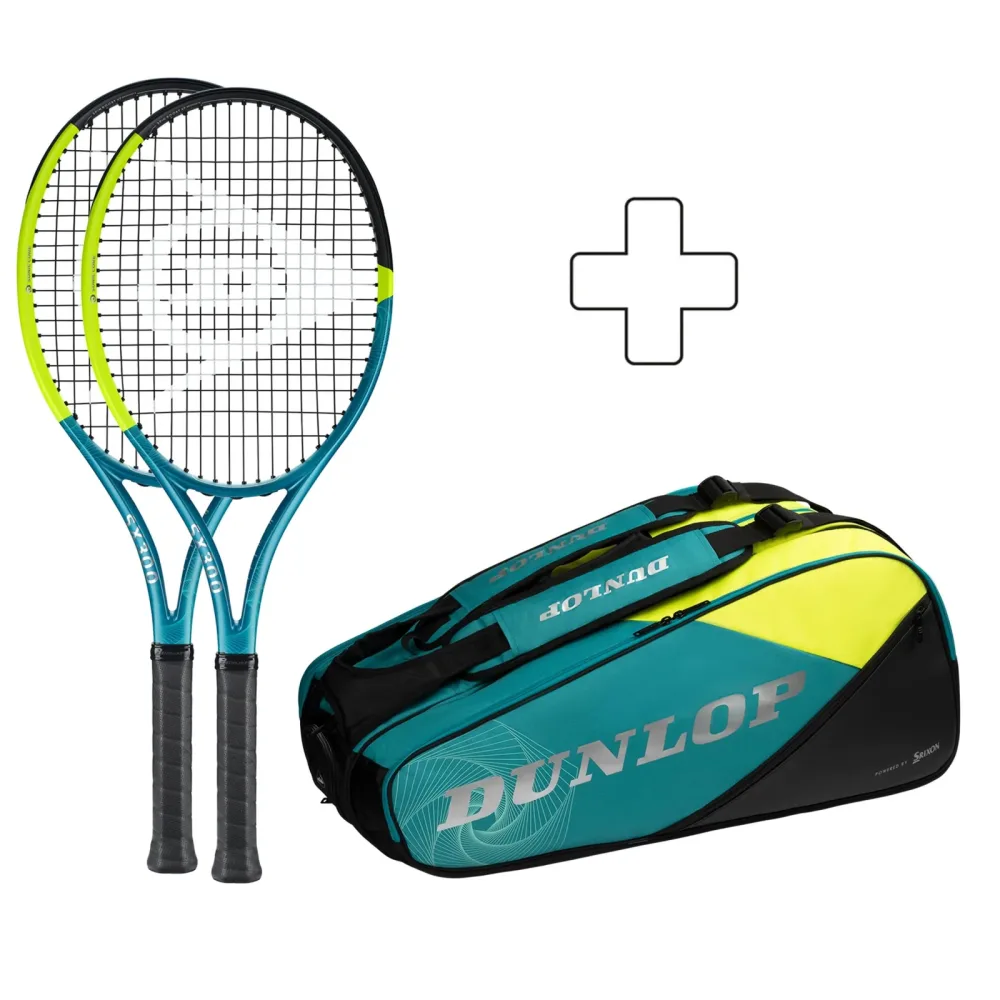 Dunlop 2x SX 300 plus Schlägertasche