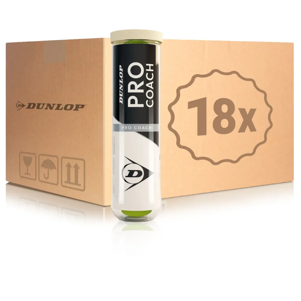 Dunlop 18x 4er Dose Pro Coach