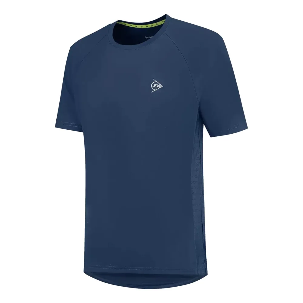 Dunlop Club Crew T - Shirt Herren Dunkelblau