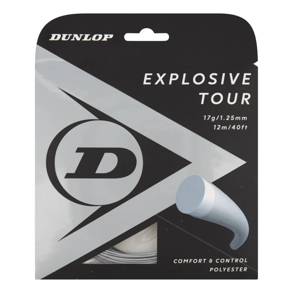 Dunlop Explosive Tour Saitenset 12m - Silber