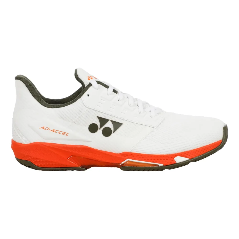 Yonex Power cushion AD Accel Allcourtschuh Herren - weiß, orange