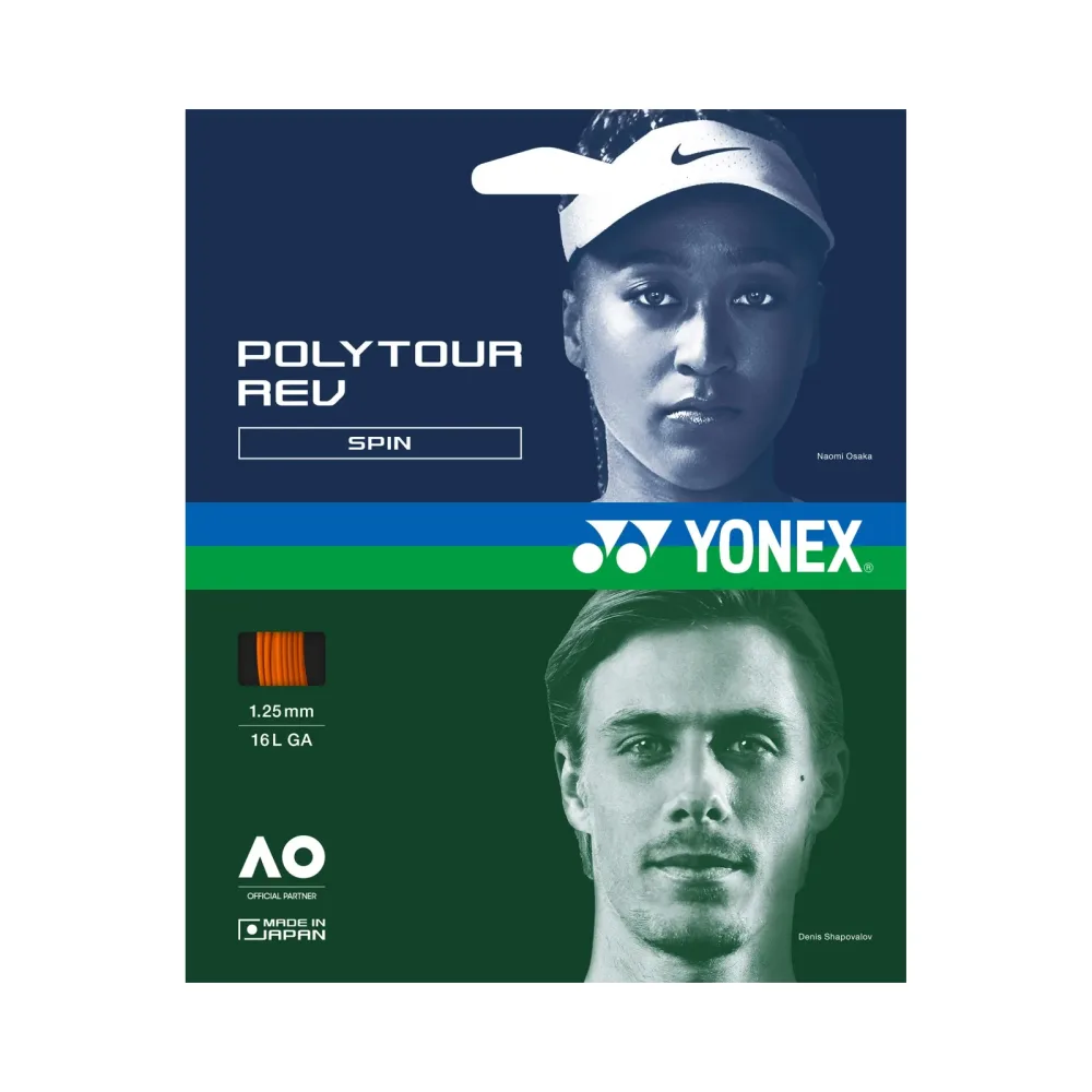 Yonex Poly Tour Rev Saitenset 12m