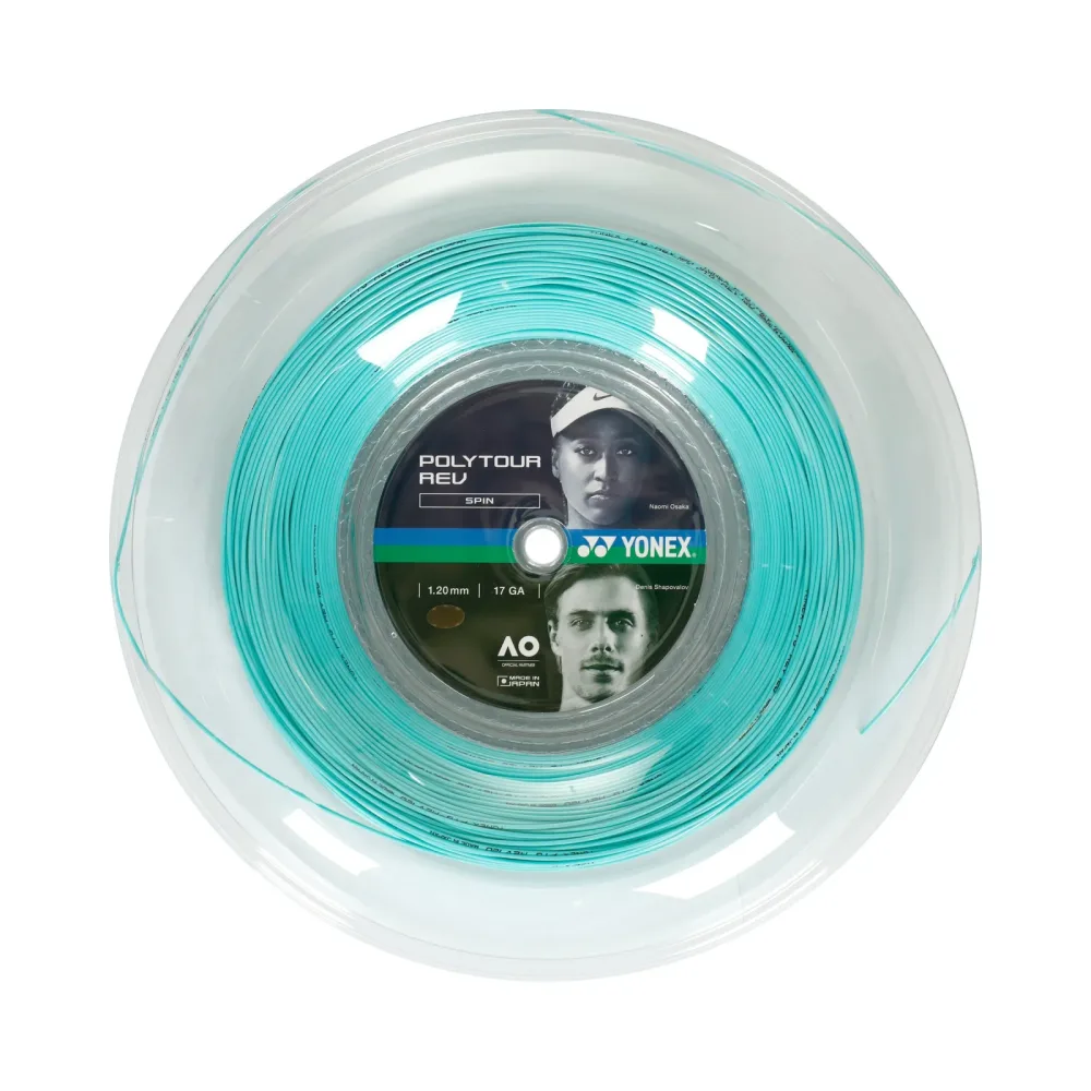 Yonex Poly Tour Rev Saitenrolle 200m - Mint