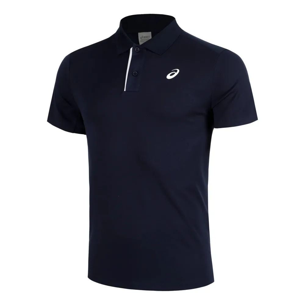 ASICS Court Polo Herren - dunkelblau