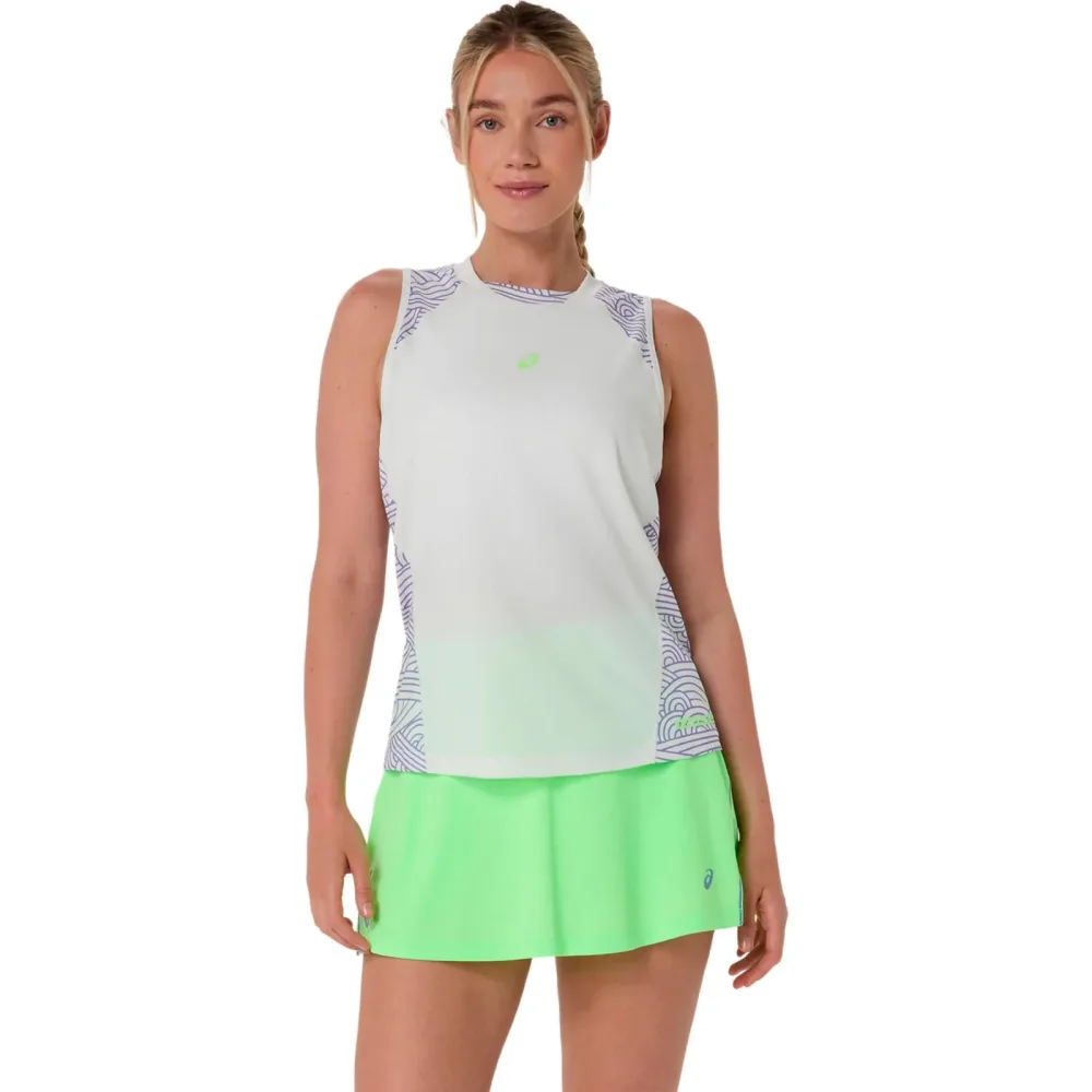 ASICS Court All Over Print Tank - Top Damen