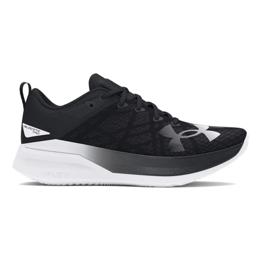 Under Armour Velociti Pro Neutralschuh Unisex - schwarz, grau