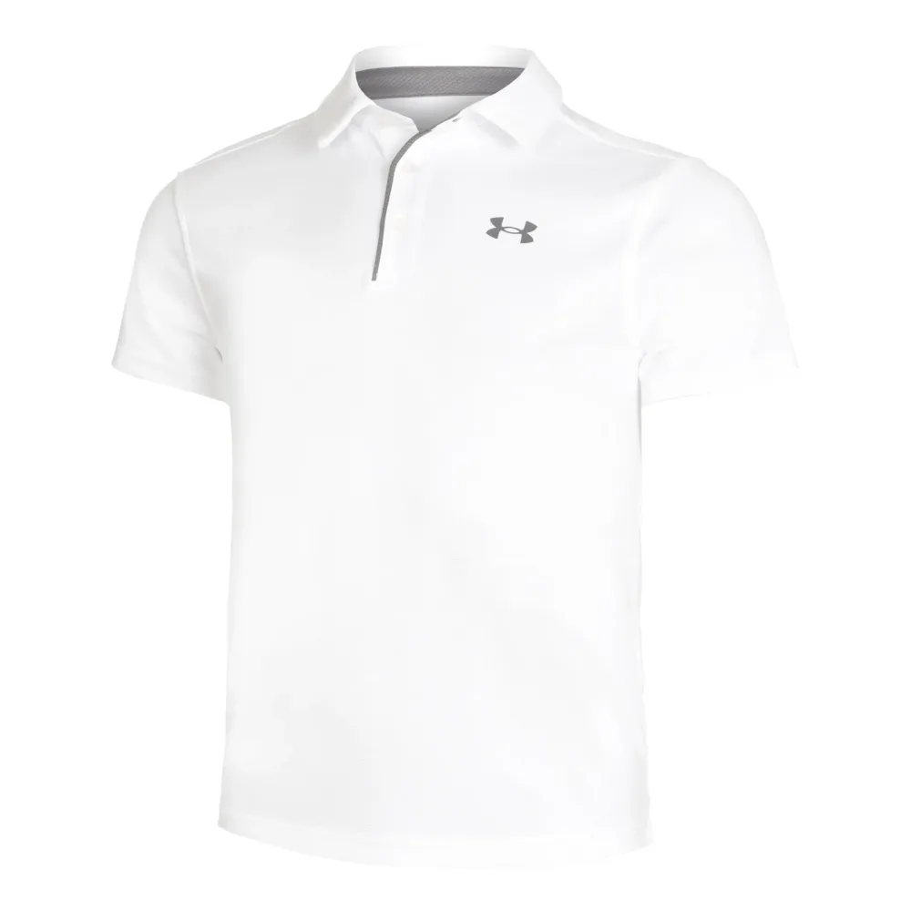 Under Armour Tech Polo Herren - Weiß, Grau