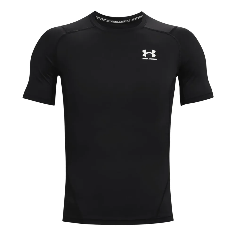UNDER ARMOUR Herren Fitnessshirt HeatGear® Armour schwarz | S