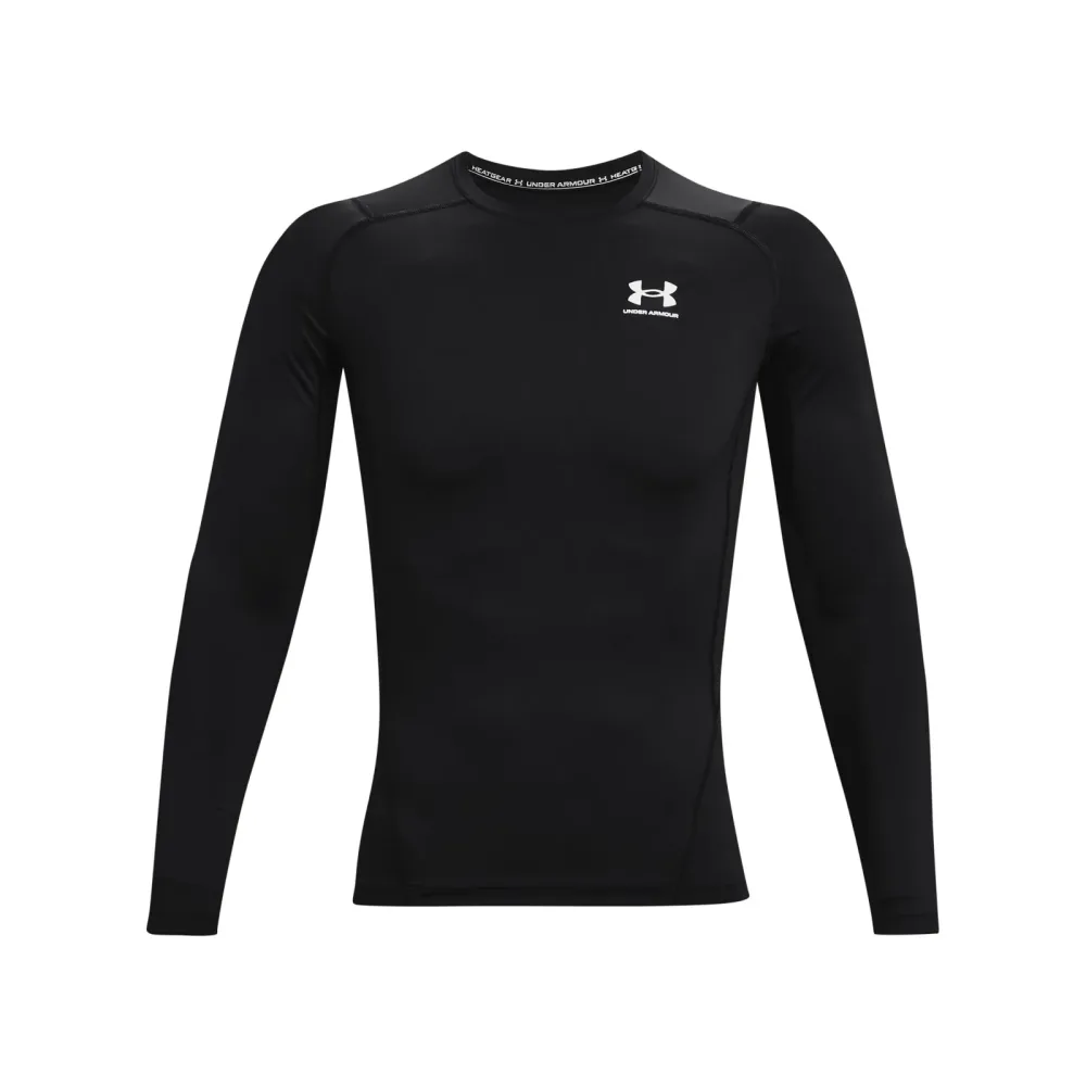 Under Armour - T-Shirt, Rundhals, langarm, für Herren, Black, Größe S