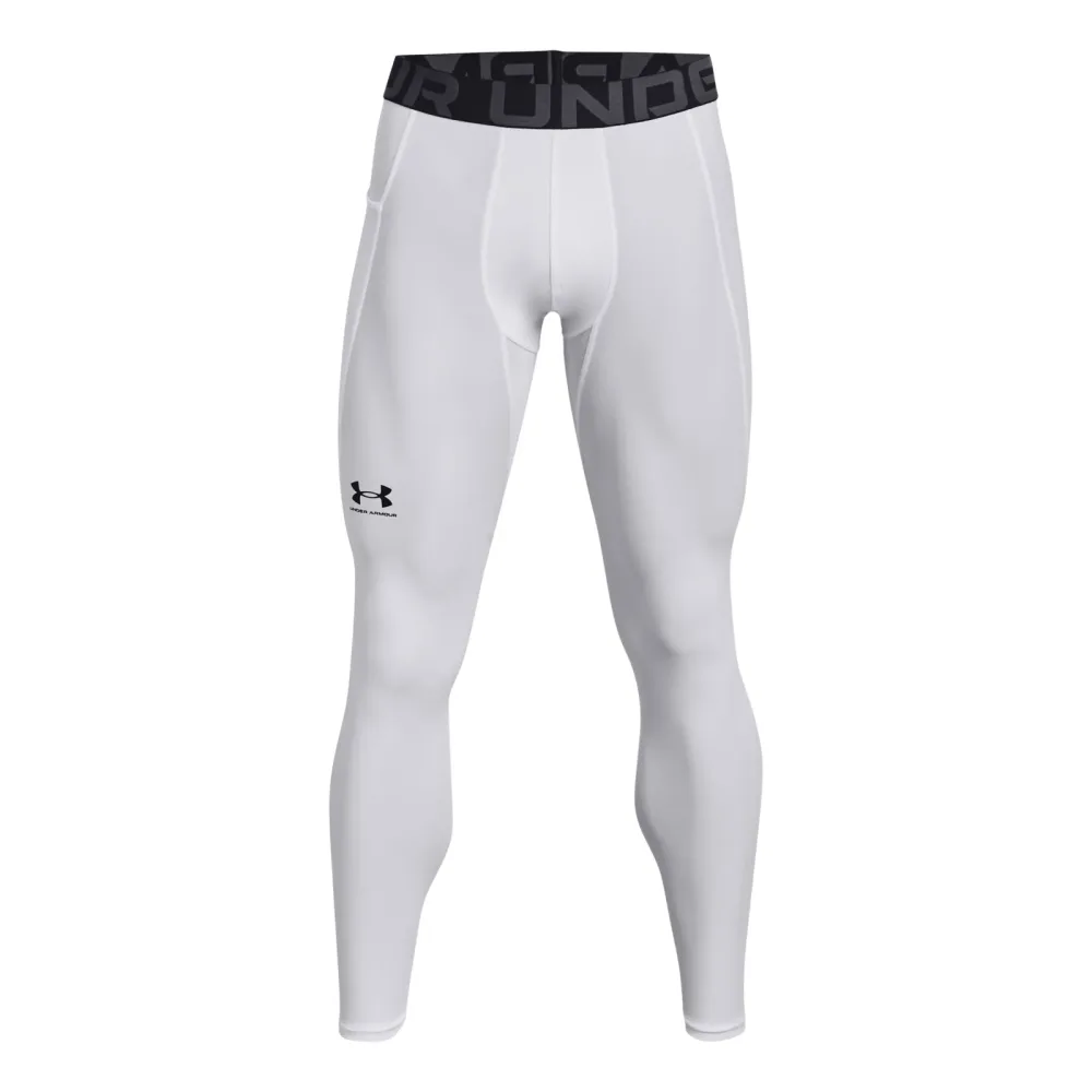 Under Armour Heatgear Tight Herren - Weiß, Schwarz