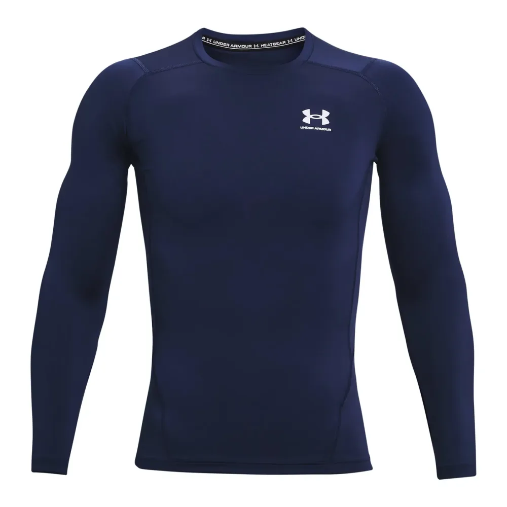Under Armour Heatgear Comp Longsleeve Herren - Dunkelblau