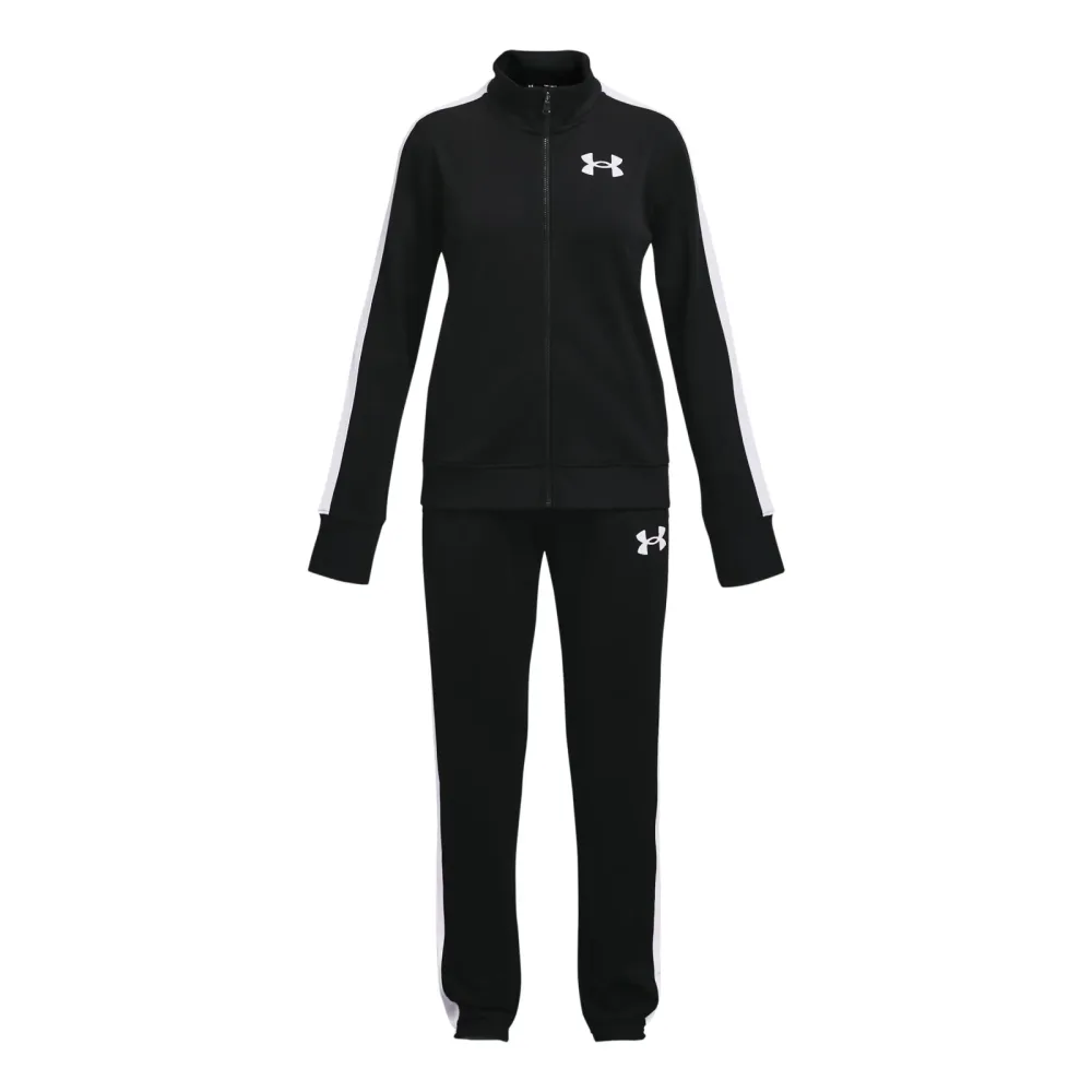 Under Armour EM Knit Trainingsanzug Mädchen - Schwarz