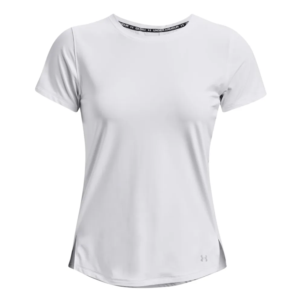 Under Armour Isochill 200 Laser T-Shirt Damen-Weiß