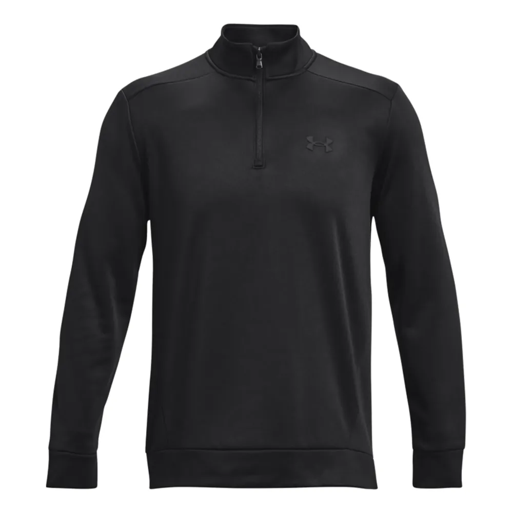 Under Armour Quarter Half - Zip Longsleeve Herren Schwarz