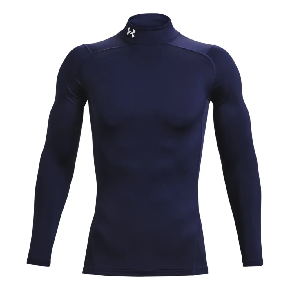 Under Armour Coldgear Comp Mock Longsleeve Herren - Dunkelblau