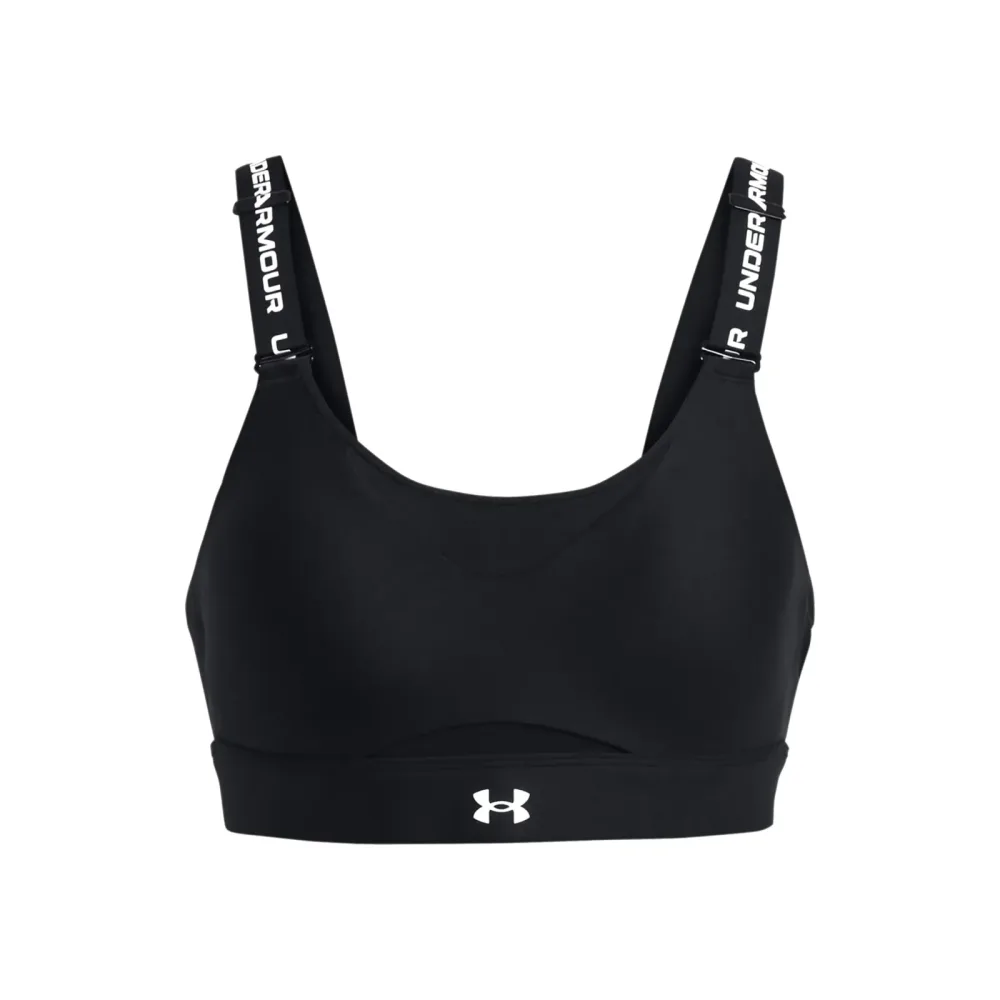 Under Armour Infinity High Sport - BH Damen Schwarz