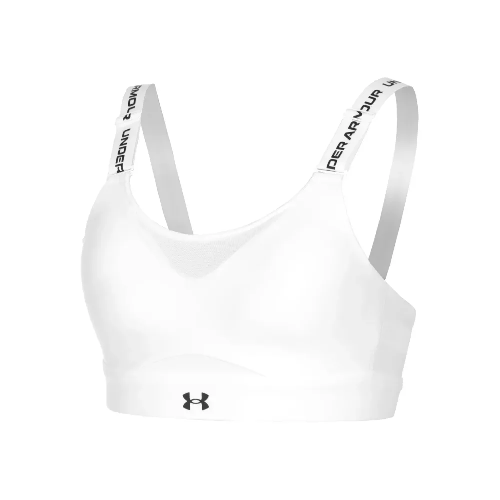 Under Armour Infinity High Sport - BH Damen Weiß