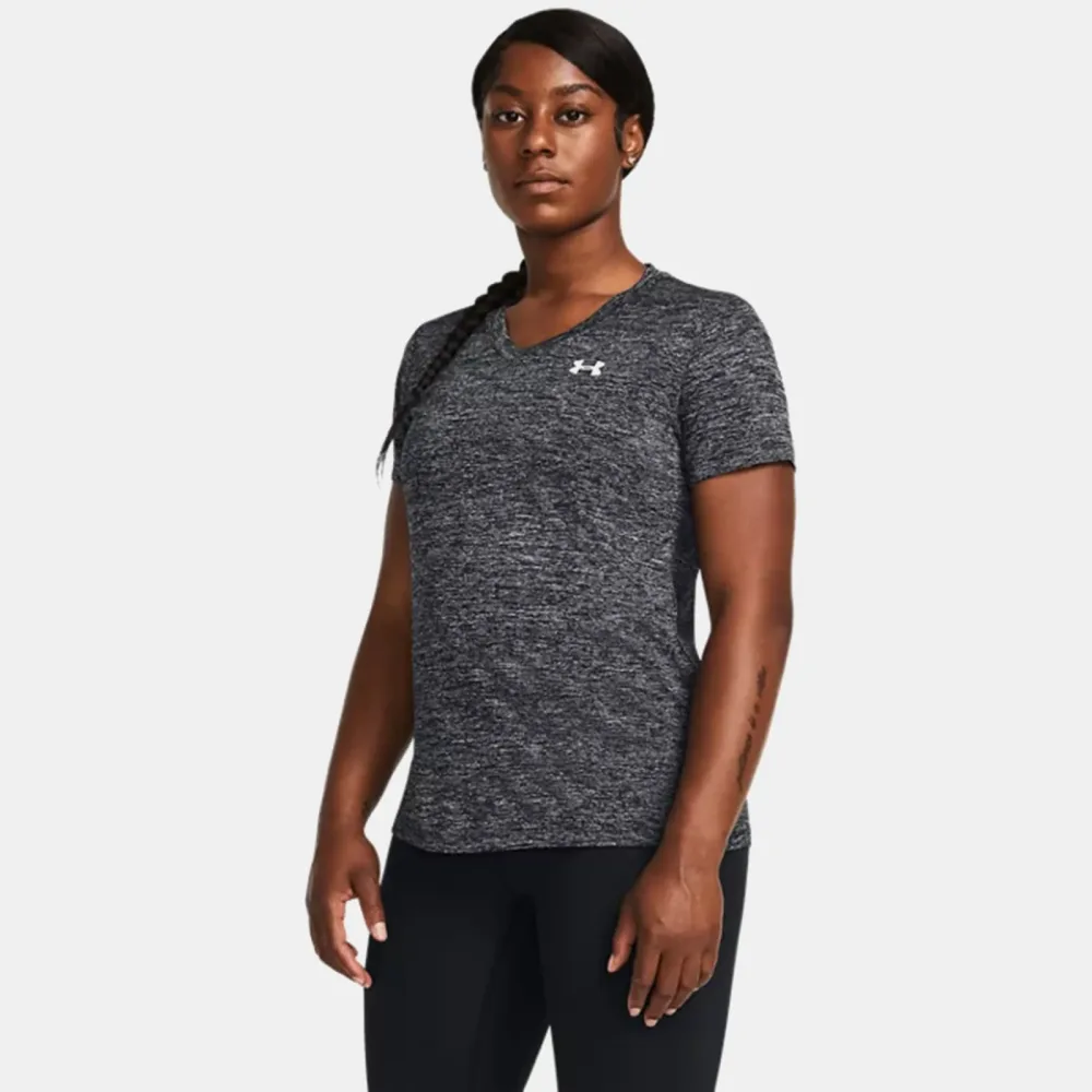 Under Armour Tech Twist T - Shirt Damen Schwarz