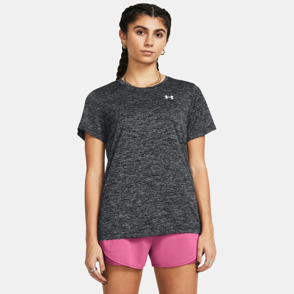 Under Armour Tech Twist T - Shirt Damen Schwarz