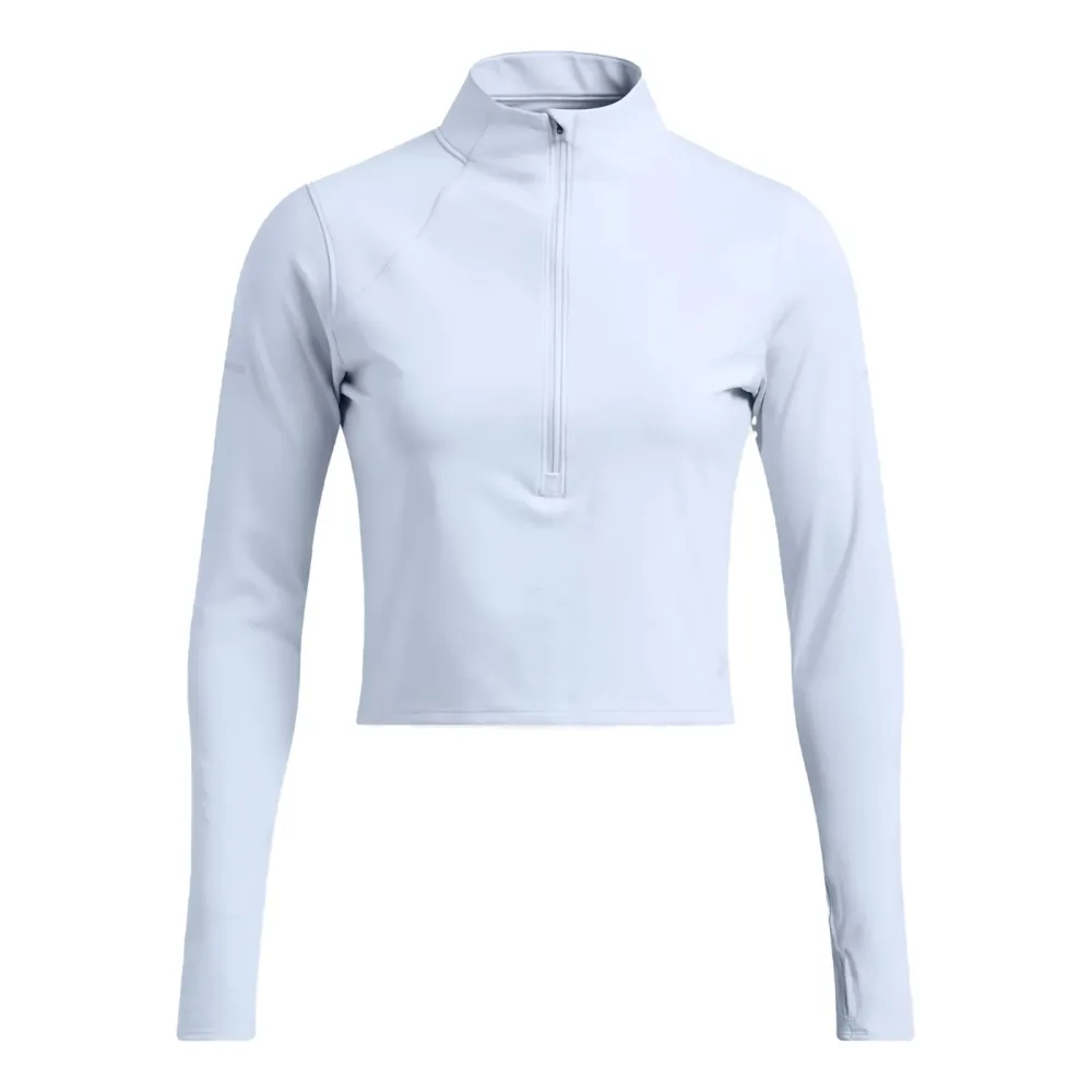 Under Armour Launch Elite Half Zip Laufshirt Damen - Blau