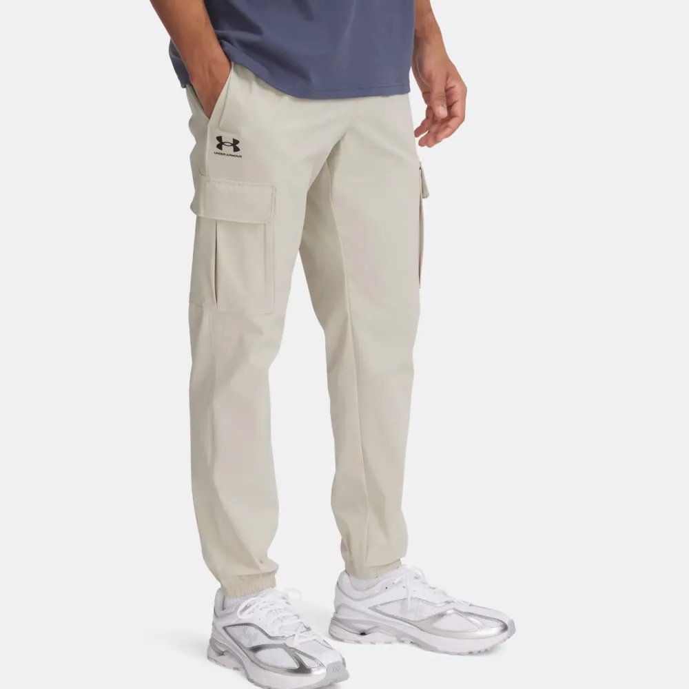 Under Armour Vibe Woven Cargo Trainingshose Herren - Creme