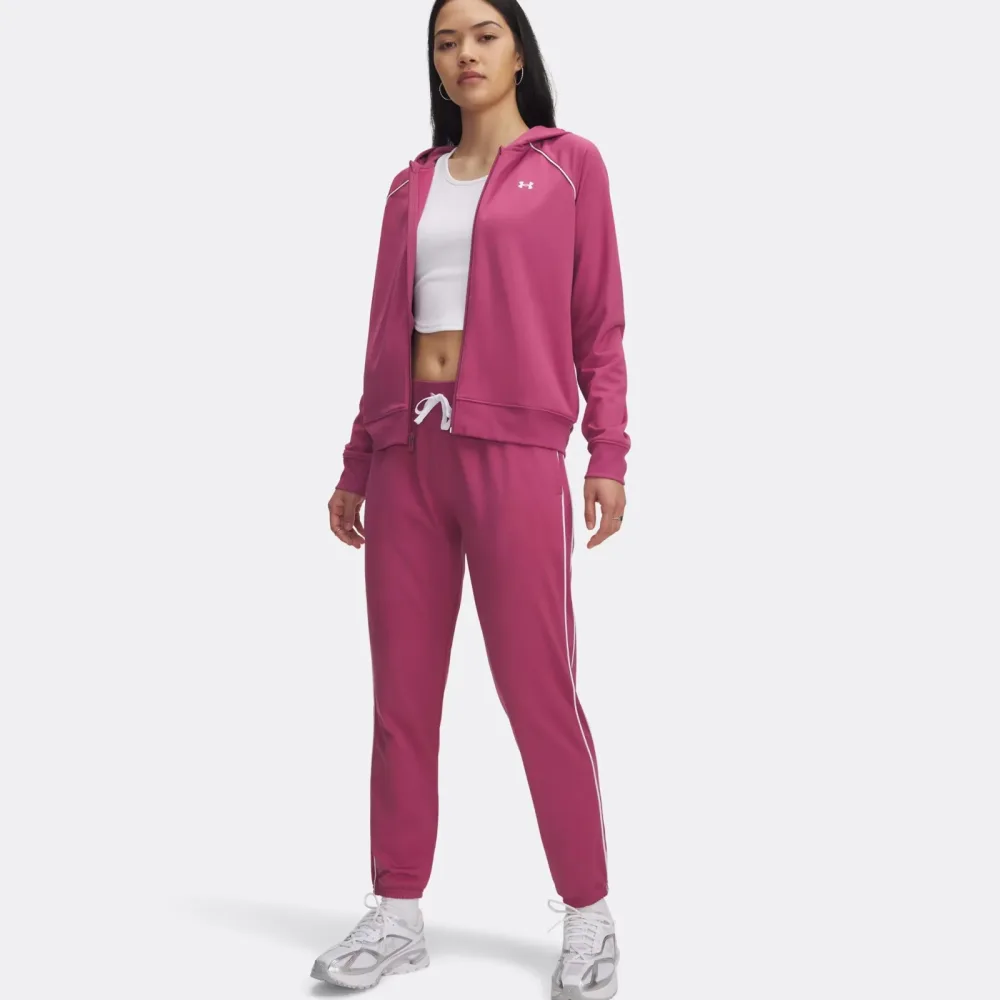 Under Armour Rival Tricot Trainingsanzug Damen - Berry