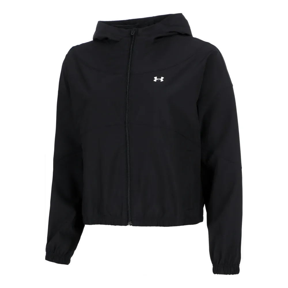 Under Armour Rival Woven Sweatjacke Damen-Beige,Weiß