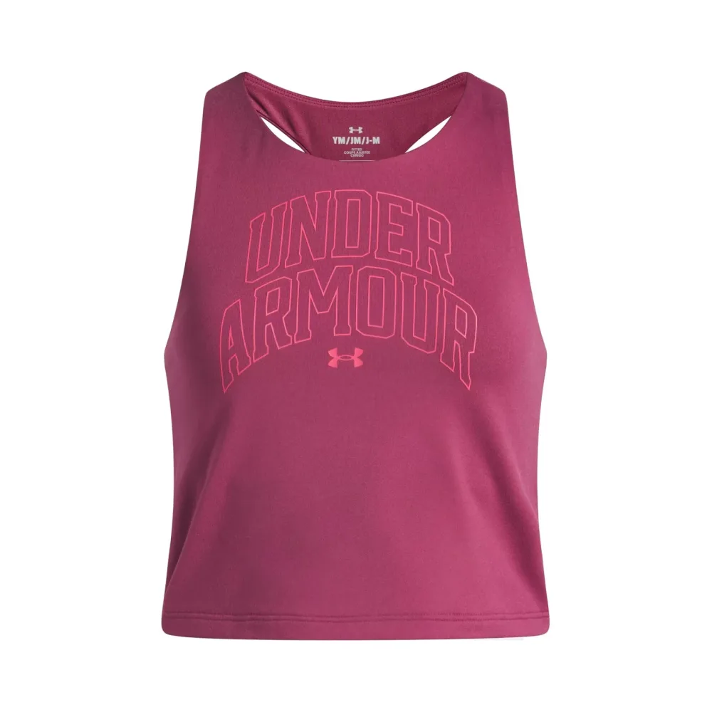 Under Armour Motion Branded Tank - Top Mädchen Pink
