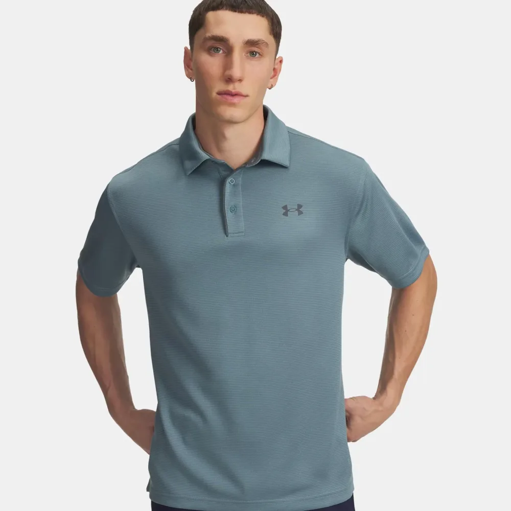 Under Armour Tech Polo Herren - blaugrau