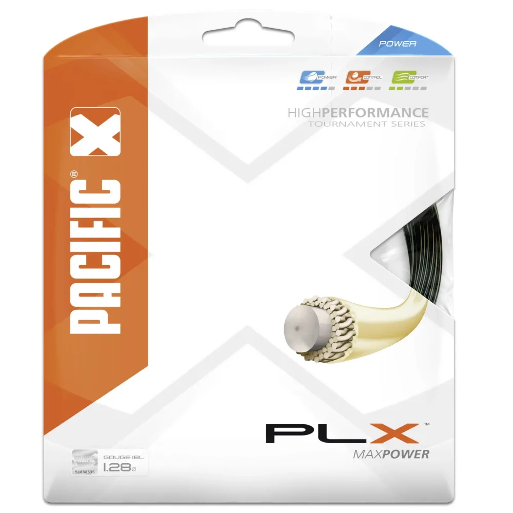 Pacific PLX Saitenset 12, 2m - Schwarz