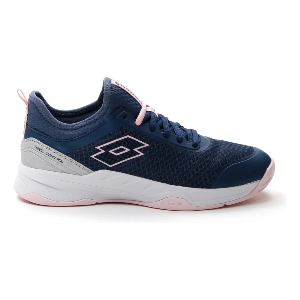 Lotto Mirage 500 II Allcourtschuh Damen - Dunkelblau, Rosa