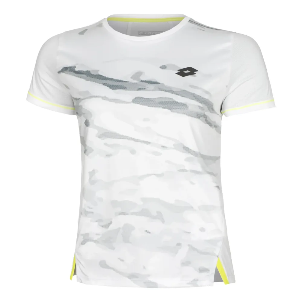 Lotto Tech T-Shirt Damen - Weiß, Grau