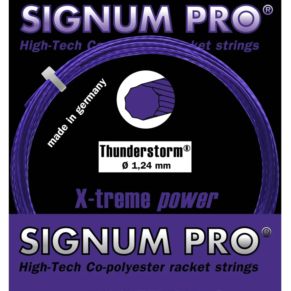 Signum Pro Thunderstorm Violett Saitenset 12, 2m - Lila