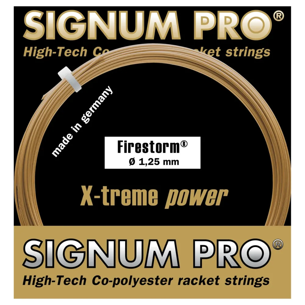 Signum Pro Firestorm Metallic Saitenset 12, 2m - Gold
